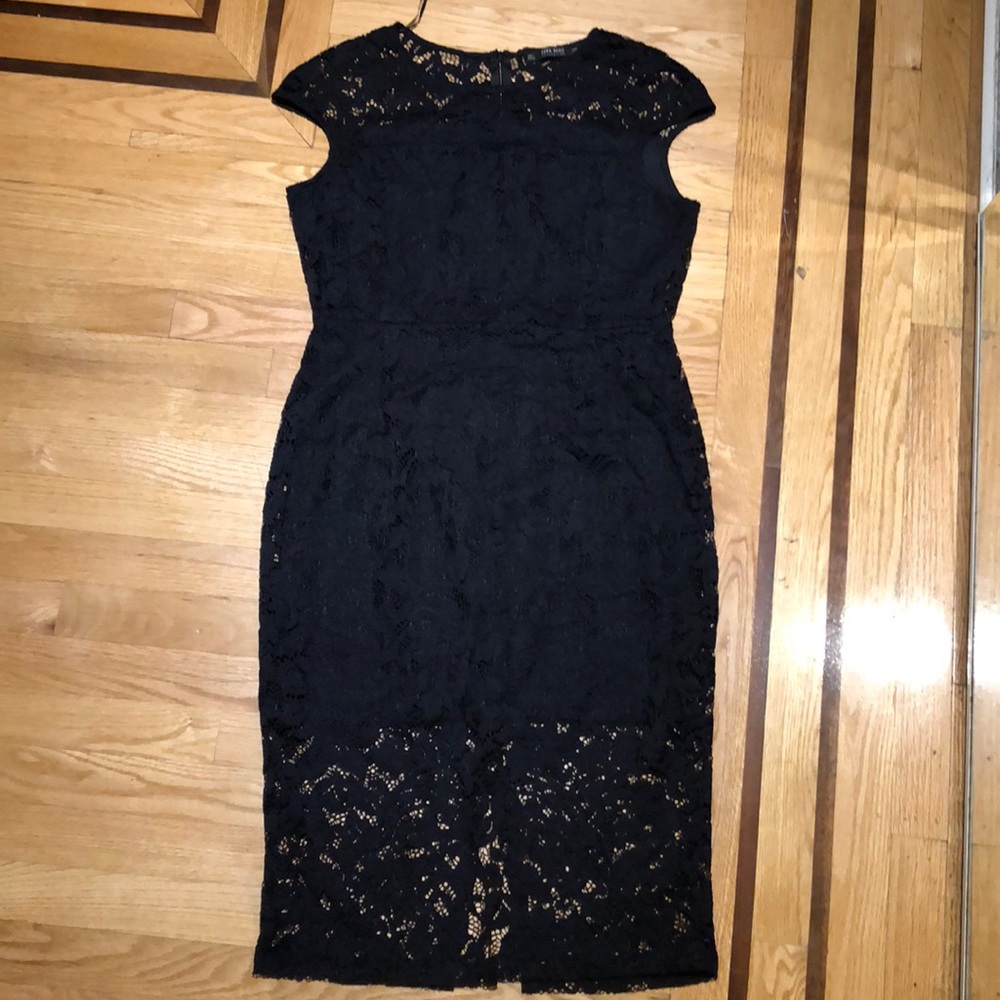 Zara lace midi dress